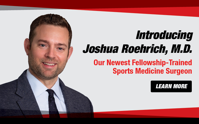 Introducing Joshua Roehrich, M.D.